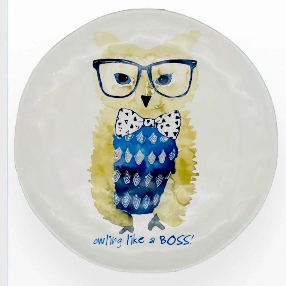 Pier1 Dinner owling Like a BOSS! Pier1 Dinner Plate